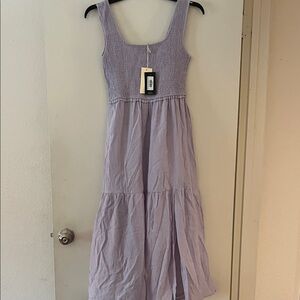 MTT Collective Lavender Sleeveless Dress